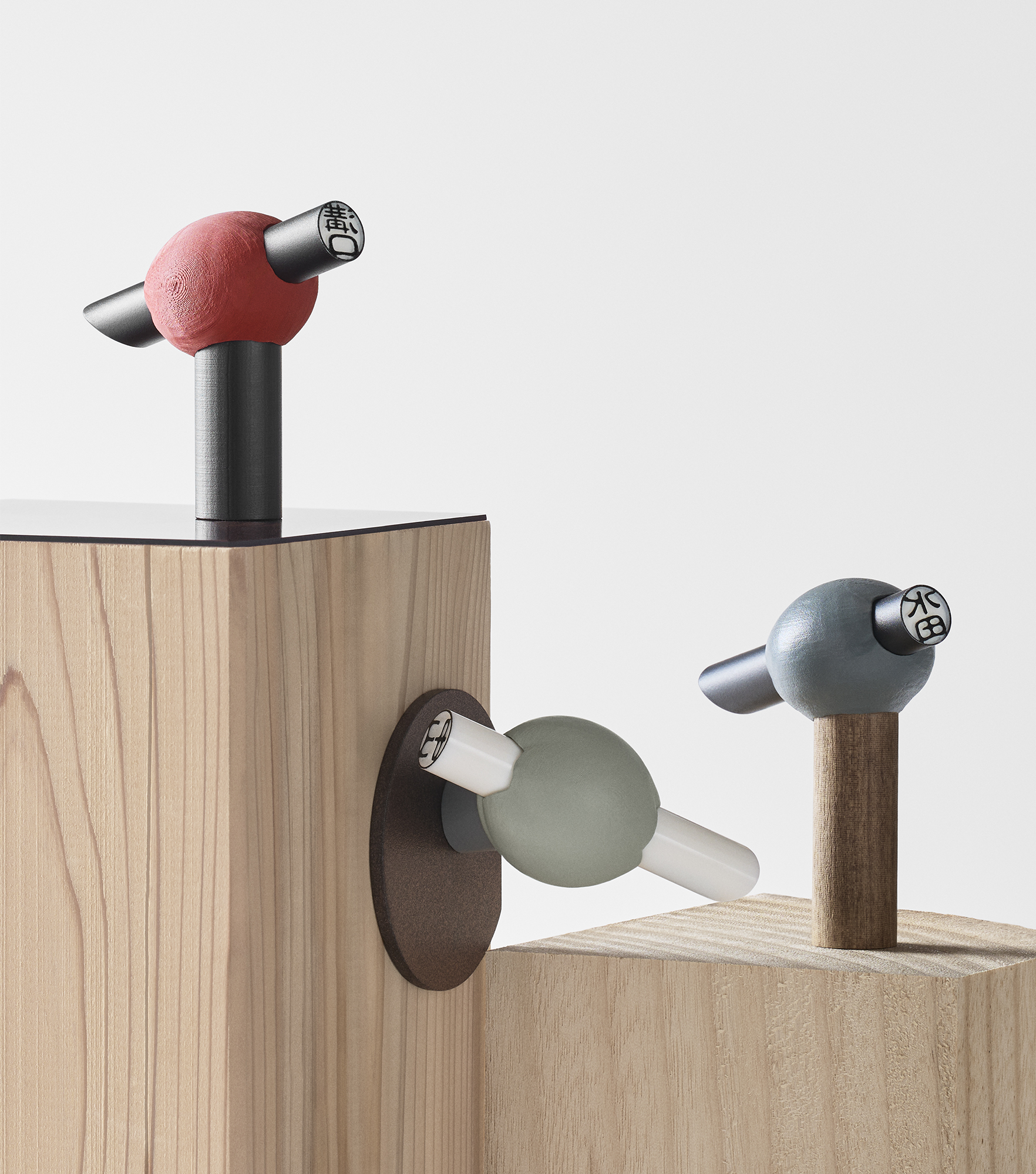 18th SHACHIHATA New Product Design Competition（シヤチハタ・ニュープロダクト・デザイン・コンペティション）審査員賞　三澤賞「ハンコドリ」　徳山 洋